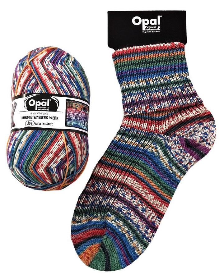 Opal Sock Yarn 'Hundertwasser Edition 4' 4 Ply.