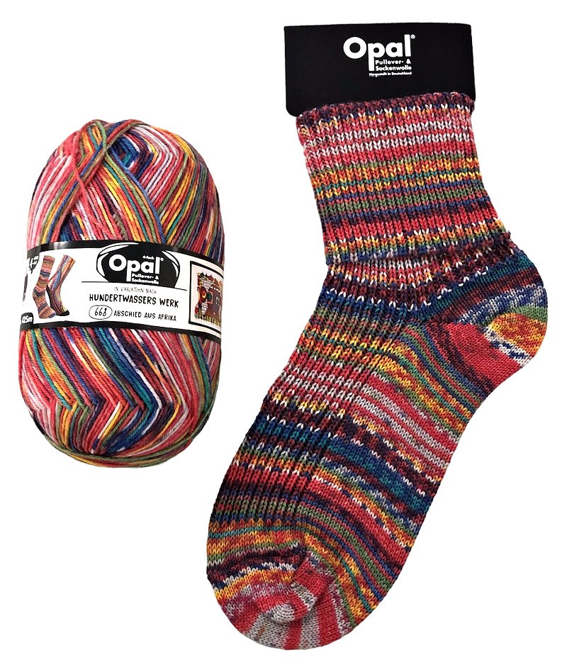 Opal Sock Yarn 'Hundertwasser Edition 4' 4 Ply.