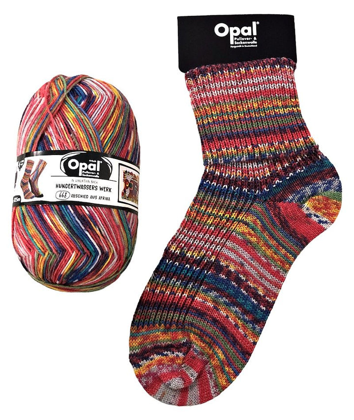 Opal Sock Yarn 'Hundertwasser Edition 4' 4 Ply.