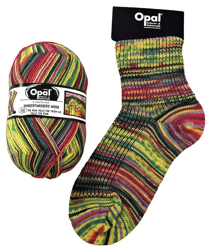 Opal Sock Yarn 'Hundertwasser Edition 4' 4 Ply.