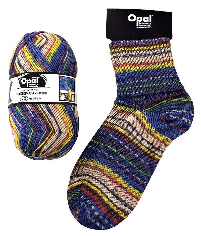 Opal Sock Yarn 'Hundertwasser Edition 4' 4 Ply.
