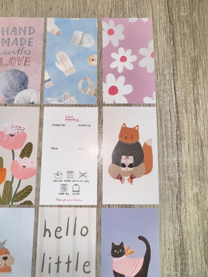 Care/Gift Tags by Stitch Parade