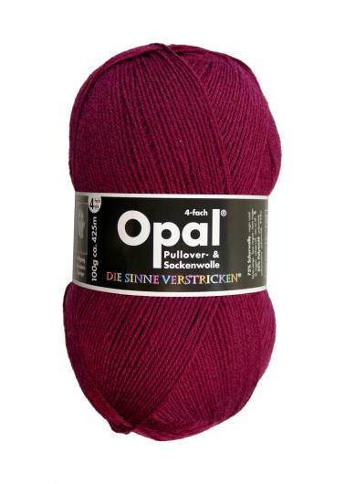 Opal Sock Yarn Uni Plain Colours 4 Ply.