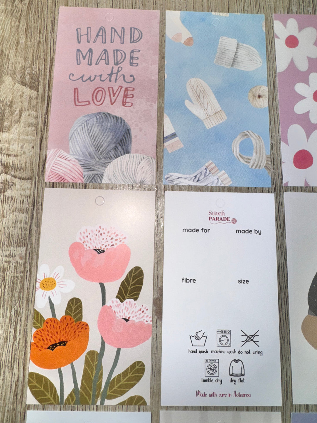 Care/Gift Tags by Stitch Parade