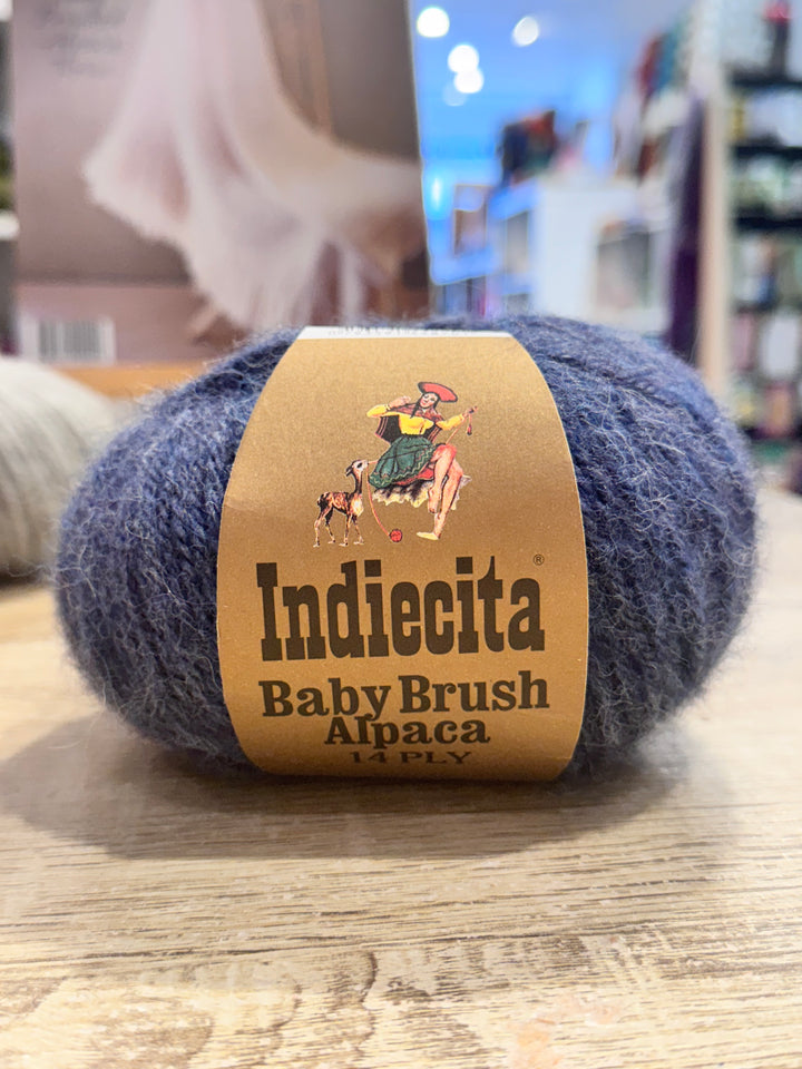 Baby Brushed Alpaca Throw Kit