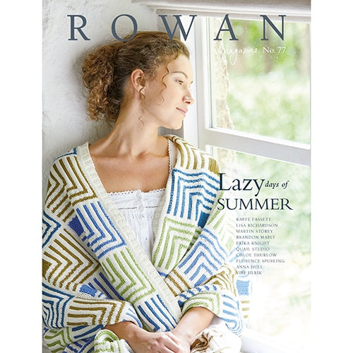 Rowan Knitting and Crochet Magazine Number 77.