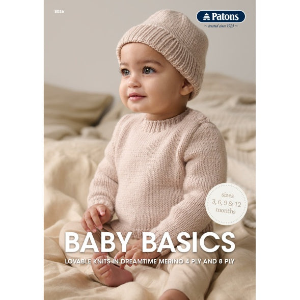Patons Book 8036 Baby Basics.