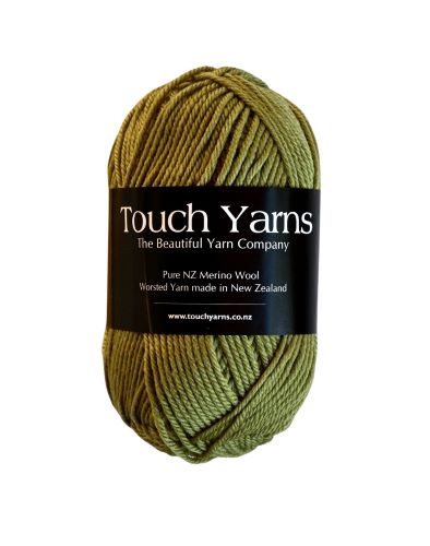Touch Yarns Pure Merino 8 Ply.