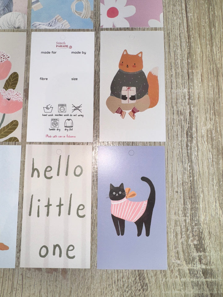 Care/Gift Tags by Stitch Parade