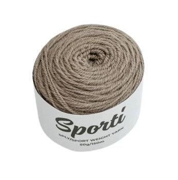 Alpaca Yarns Sporti Alpaca and Merino 5 Ply.