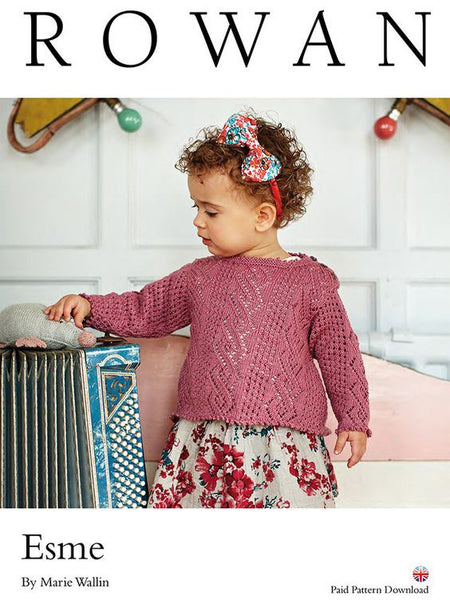 Rowan Pattern Esme.