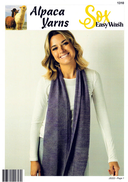 Alpaca Yarns Pattern 1310.