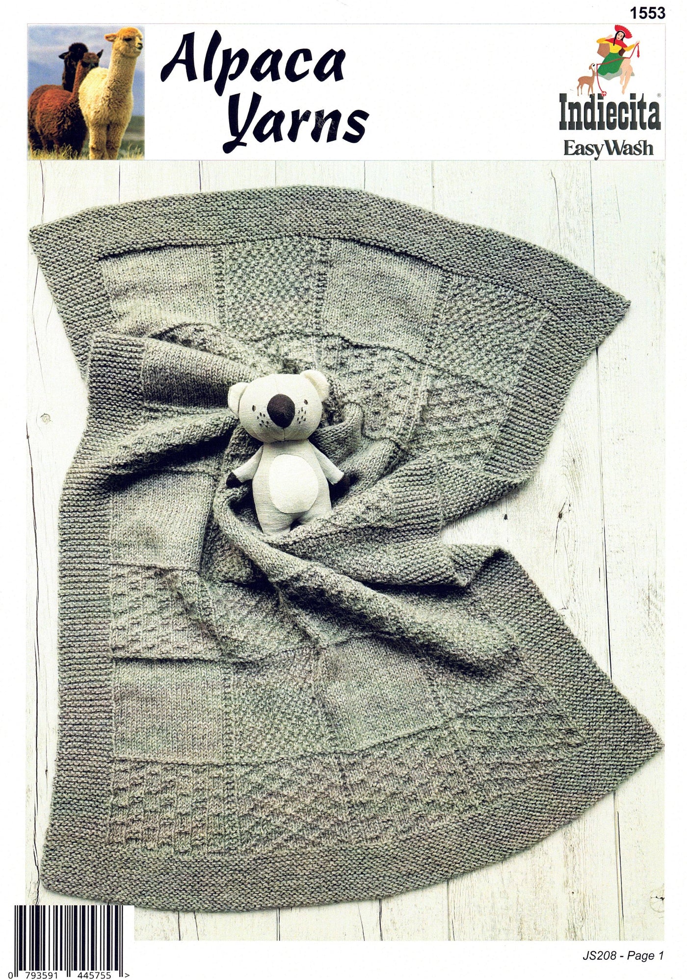 Alpaca Yarns Pattern 1553.