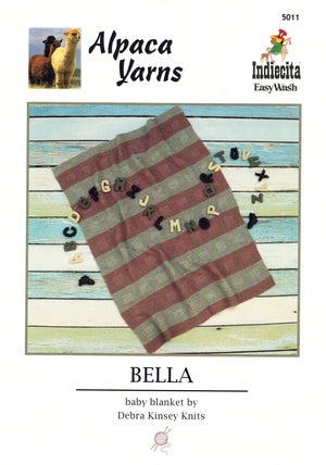 Alpaca Yarns Pattern 5011 Bella Baby Blanket - (8ply)