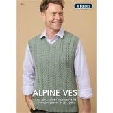 Alpine Vest in Merry Merino 12 ply Kit