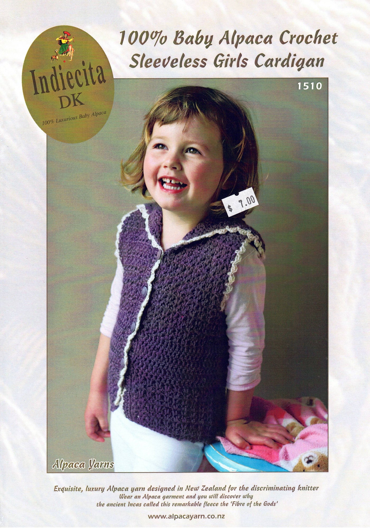 Alpaca Yarns Pattern 1510.
