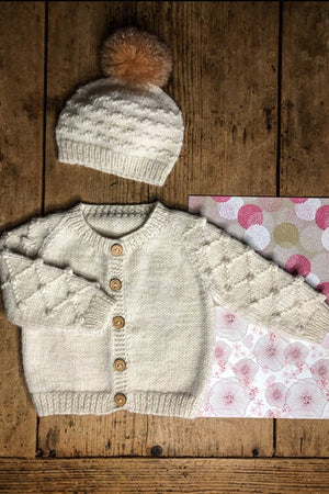 Baby Cakes Bc109 Scottie Cardi and Hat (8ply Baby)