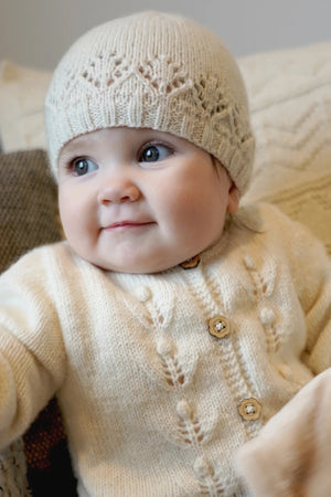 Baby Cakes Bc115 Verity Cardi and Hat (4ply Baby)