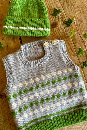 Baby Cakes Bc118 Cypress Vest and Hat (8ply Baby)