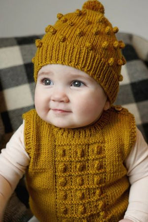 Baby Cakes Bc125 Avis Vest and Hat (8ply Baby)