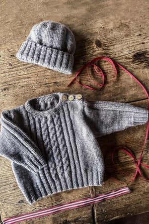 Baby Cakes Bc149 Whitley Sweater and Hat (5ply Baby)