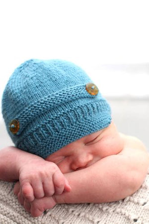Baby Cakes Bc22 Baby Newsboy Hat (4ply Baby)