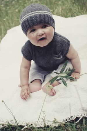 Baby Cakes Bc53 Emmerson Vest and Hat (4ply Baby)