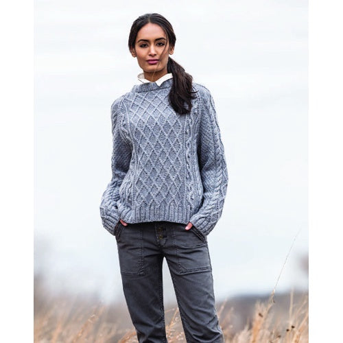 Blue Sky Fibers Pattern Suttons Bay Sweater.