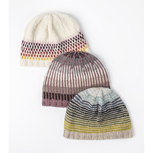 Blue Sky Fibers Pattern Corning Gradient Trio Cap.