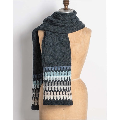 Blue Sky Fibers Pattern Ephraim Wrap.
