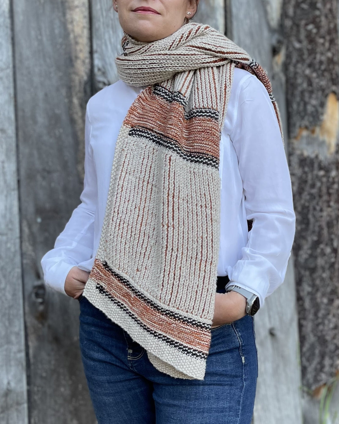 Bay Panel Shawl