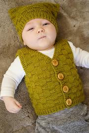 Theodore Vest and Hat in Touch Yarns Kit