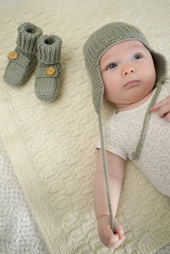 Baby Cakes Bc69 Brayden Hat and Boots.
