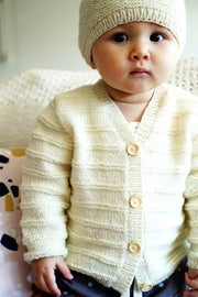 Baby Cakes Bc81 Augusta Cardi and Hat (4ply Baby)