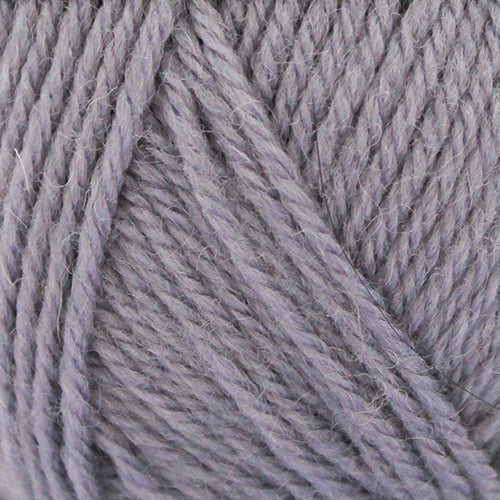 Close-up of gray Broadway Purely Wool DK 8 Ply yarn