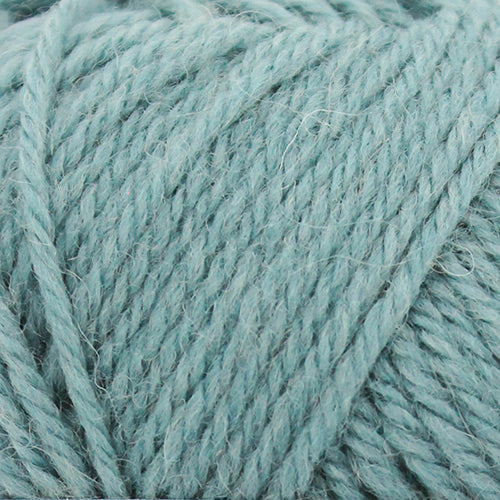 Close-up of teal Broadway Purely Wool DK 8 Ply yarn