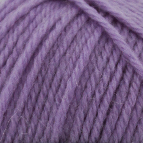Close-up of purple Broadway Purely Wool DK 8 Ply yarn