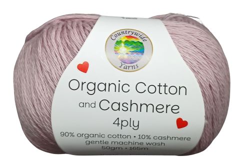 Countrywide Organic Cotton and Cashmere 4 Ply