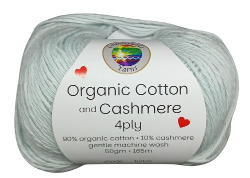Countrywide Organic Cotton and Cashmere 4 Ply