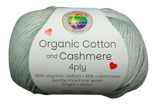 Countrywide Organic Cotton and Cashmere 4 Ply