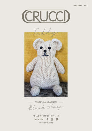 Crucci Pattern 1907 Teddy Bear - 18ply