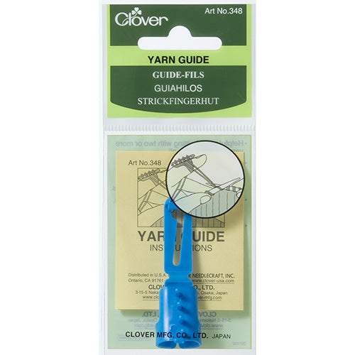 Clover Yarn Guide.