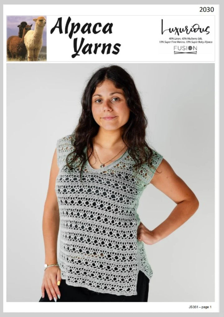 Alpaca Yarns Pattern 2030