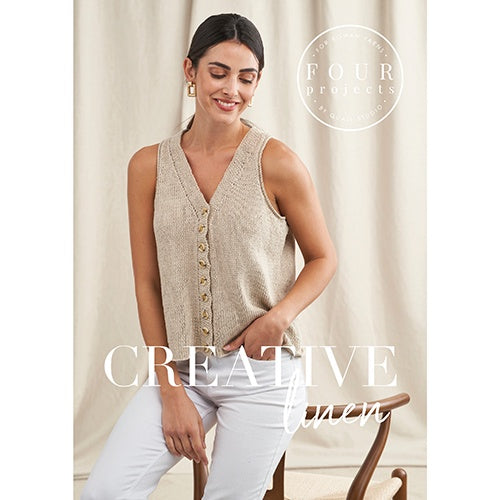 Rowan Book - Four Projects Using Creative Linen.