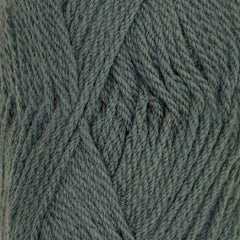 A close up o f Crucci Luxury Merino Crepe 8 Ply yarn in shade dark olive