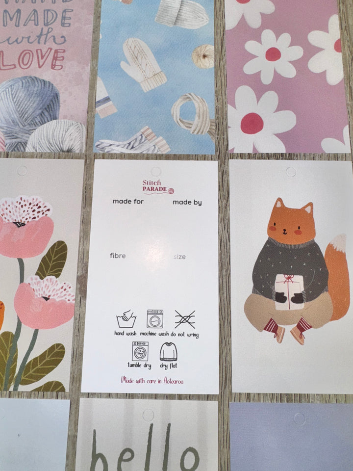 Care/Gift Tags by Stitch Parade