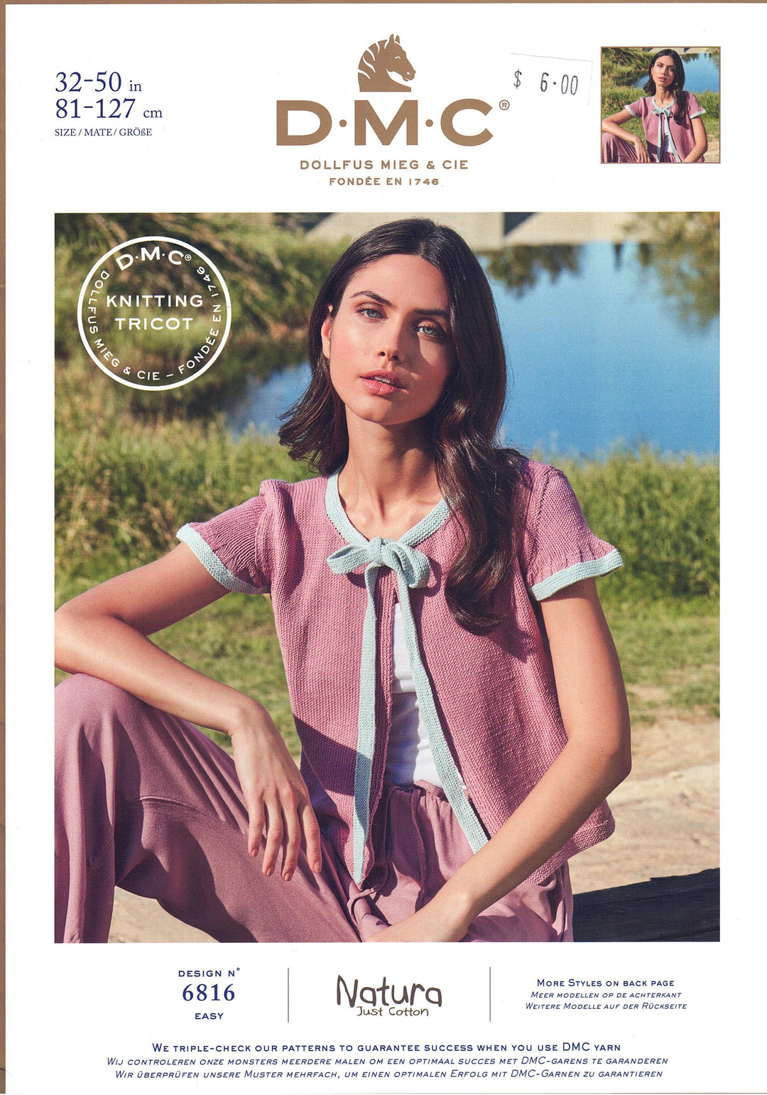 DMC Pattern 6816. – The Wool Shop Rangiora