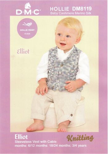 DMC Pattern DMF15479.09 Elliot Vest.