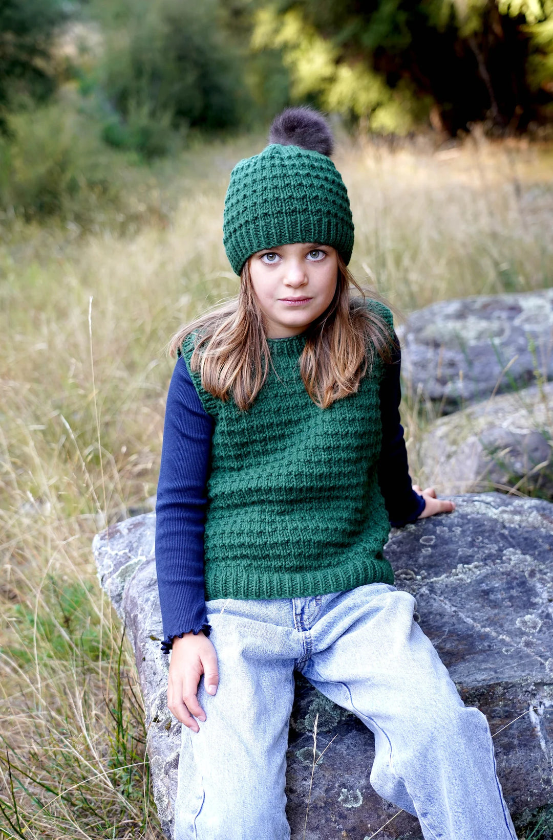 Little Cupcakes LF59 Keely Vest and Hat - (12ply Child)