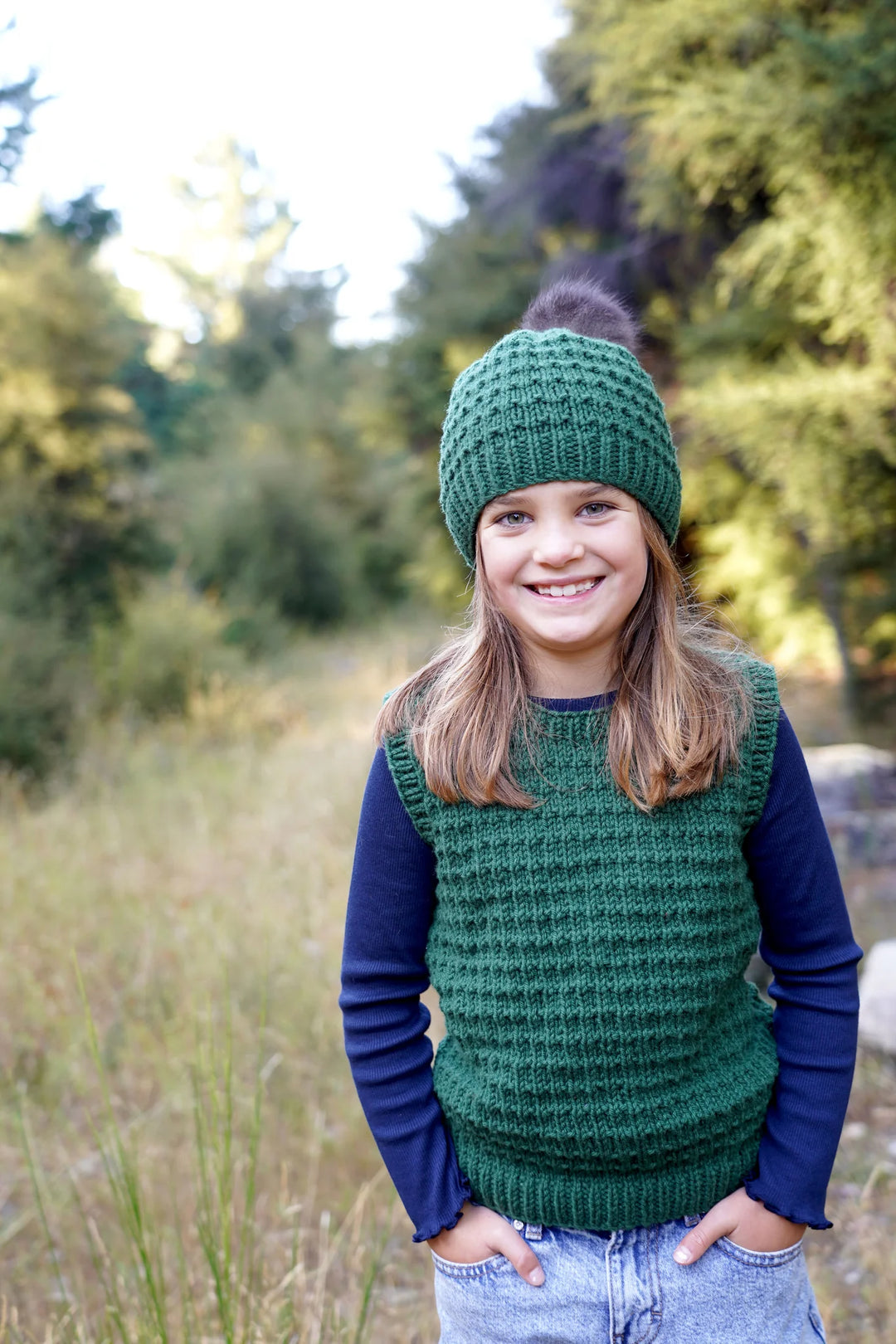 Little Cupcakes LF59 Keely Vest and Hat - (12ply Child)